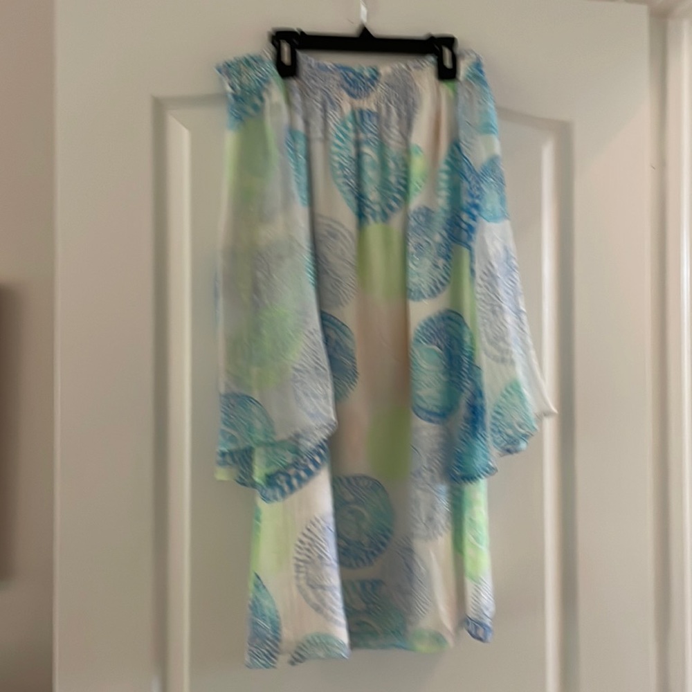 Lilly Pulitzer strapless dress